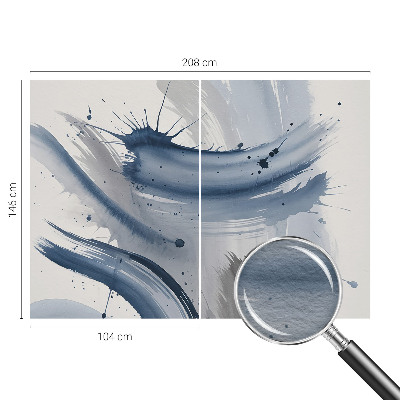 Motivtapete Künstlerische Pinselstriche