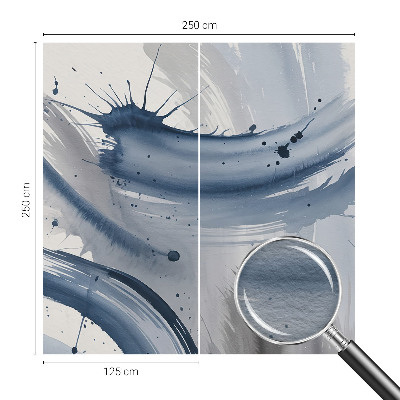 Motivtapete Künstlerische Pinselstriche