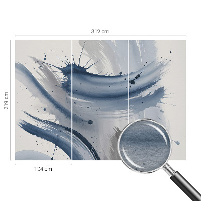 Motivtapete Künstlerische Pinselstriche