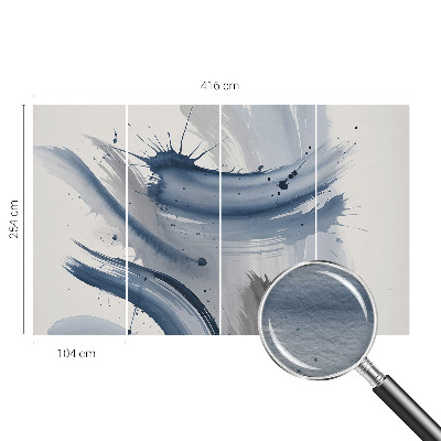 Motivtapete Künstlerische Pinselstriche