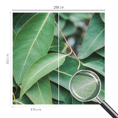 Moderne Vlies-Fototapete Grüne Blätter