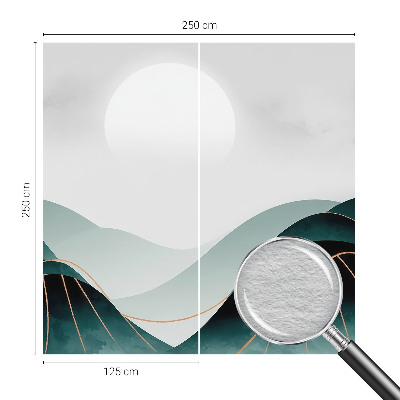 Vlies-Fototapete mit dem Motiv „Scheinbarer Frieden“