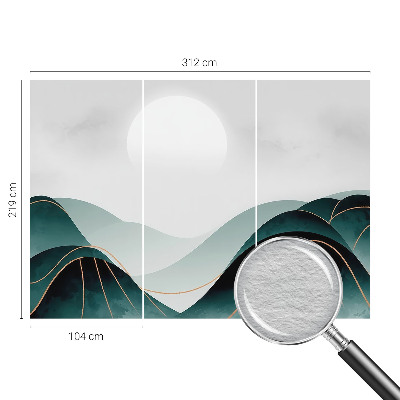 Vlies-Fototapete mit dem Motiv „Scheinbarer Frieden“