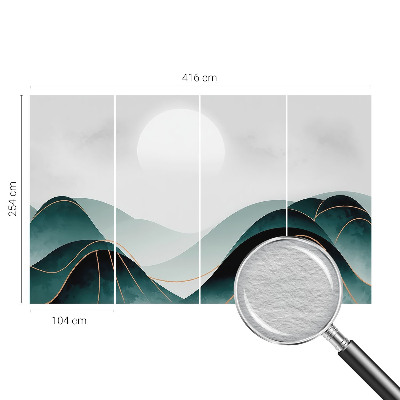 Vlies-Fototapete mit dem Motiv „Scheinbarer Frieden“