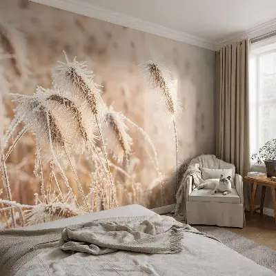 Fototapete mit Motiv einer Winterlandschaft