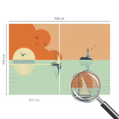 Wandtapete Meeresfreuden