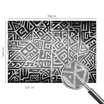 Fototapete fürs Wohnzimmer Geometrisches Labyrinth