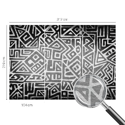 Fototapete fürs Wohnzimmer Geometrisches Labyrinth