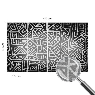 Fototapete fürs Wohnzimmer Geometrisches Labyrinth