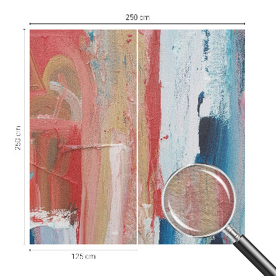 Fototapete fürs Schlafzimmer Farbenfrohe Abstraktionen