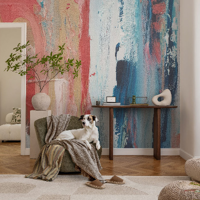 Fototapete fürs Schlafzimmer Farbenfrohe Abstraktionen