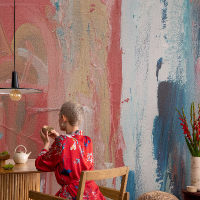 Fototapete fürs Schlafzimmer Farbenfrohe Abstraktionen