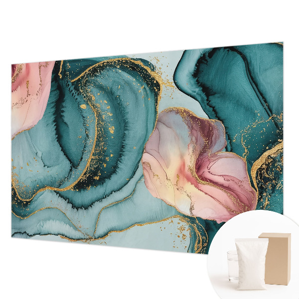 Wandtapete Künstlerische Wellen