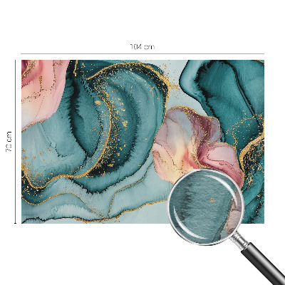 Wandtapete Künstlerische Wellen