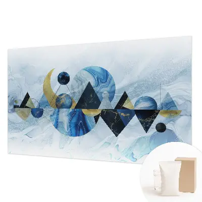 Dekorative Wand-Fototapete mit kosmischem Motiv in eleganter Gestaltung