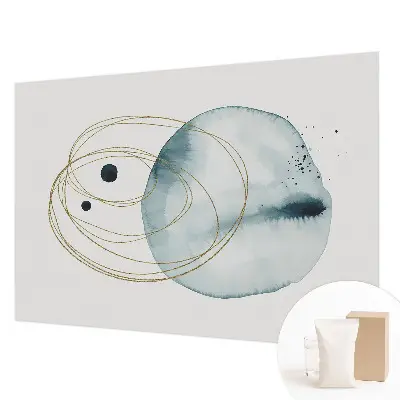 Fototapete mit abstraktem Verbindungsdesign