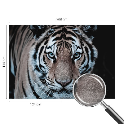 Motivtapete aus Vlies Tigerporträt