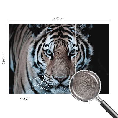 Motivtapete aus Vlies Tigerporträt