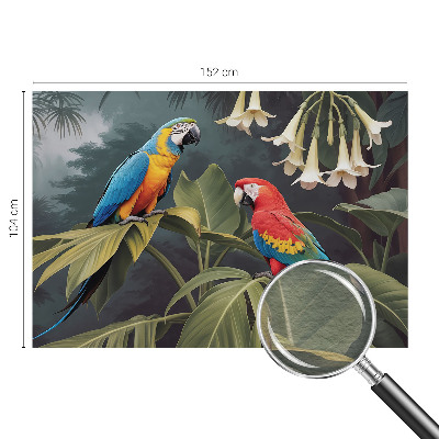 Vlies-Fototapete Bunte Papageien