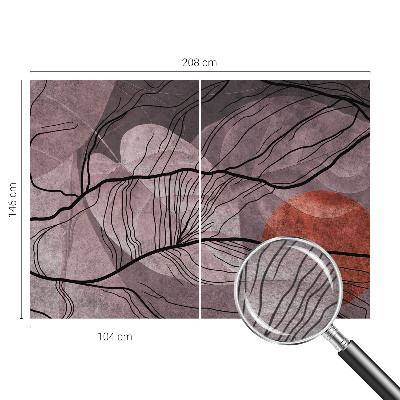 Fototapete fürs Wohnzimmer Energetische Abstraktion
