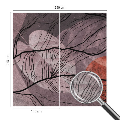 Fototapete fürs Wohnzimmer Energetische Abstraktion