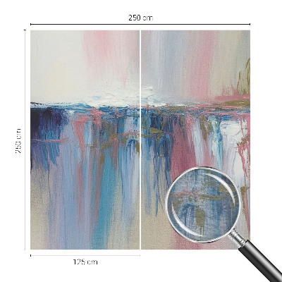 Fototapete aus Vlies Farbenfrohe Abstraktion