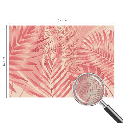 Vlies-Fototapete fürs Wohnzimmer Tropische Blätter