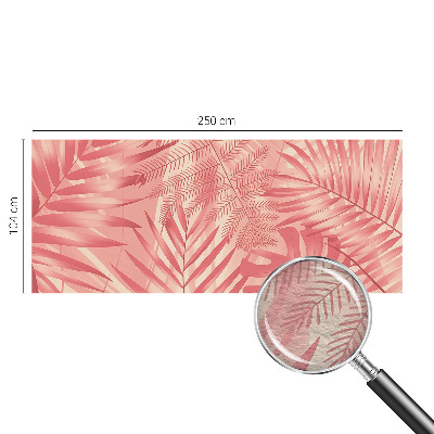 Vlies-Fototapete fürs Wohnzimmer Tropische Blätter