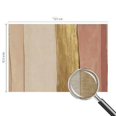 Fototapete fürs Schlafzimmer Wellenstreifen