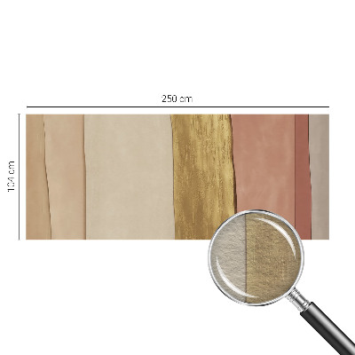 Fototapete fürs Schlafzimmer Wellenstreifen