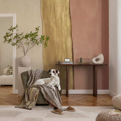 Fototapete fürs Schlafzimmer Wellenstreifen