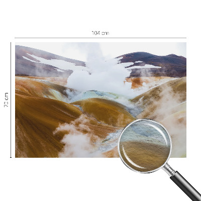 Vlies-Fototapete nach Maß Vulkanhügel