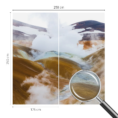 Vlies-Fototapete nach Maß Vulkanhügel