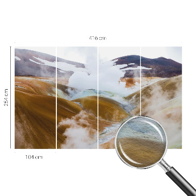 Vlies-Fototapete nach Maß mit Motiv 'Vulkanhügel'