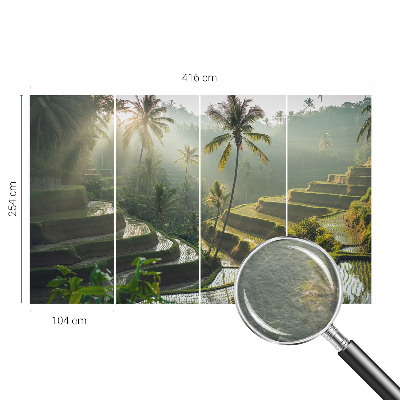 Vlies-Fototapete fürs Schlafzimmer mit dem Motiv „Paradiesterrassen“