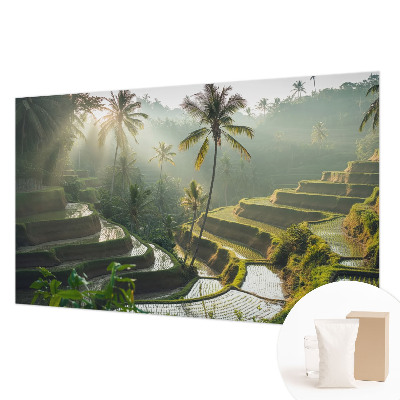 Vlies-Fototapete fürs Schlafzimmer mit dem Motiv „Paradiesterrassen“