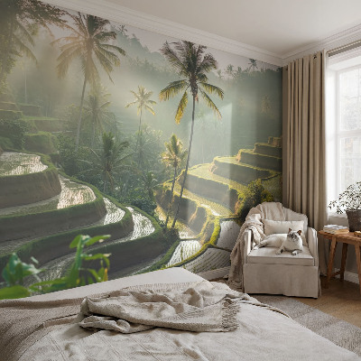 Vlies-Fototapete fürs Schlafzimmer mit dem Motiv „Paradiesterrassen“
