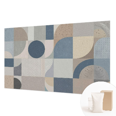 Moderne Vlies-Fototapete Geometrisches Mosaik