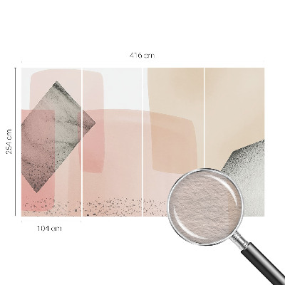 Wand-Fototapete Zarte Figuren