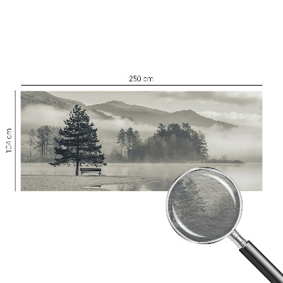 Bildtapete mit romantischer Landschaftsillustration