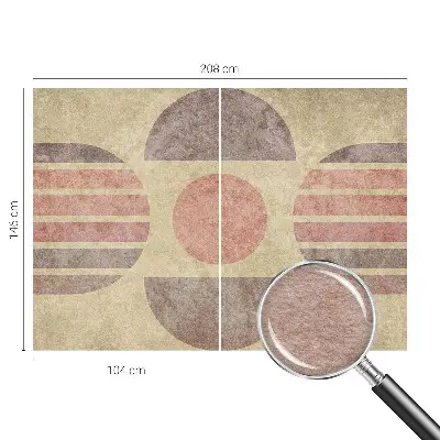 Fototapete mit geometrischen Formen