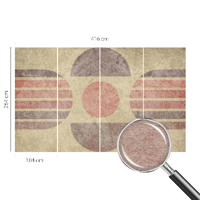 Fototapete Geometrische Formen