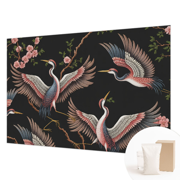 Wandtapete Blumenmuster