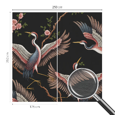 Wandtapete Blumenmuster