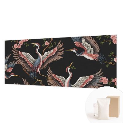 Wandtapete mit Blumenmuster