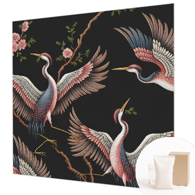 Wandtapete Blumenmuster