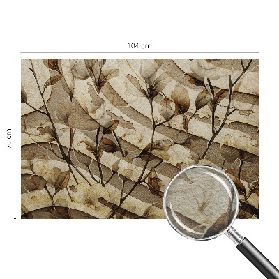 Vliestapete fürs Wohnzimmer Klassische Flora