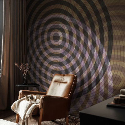 Vlies-Fototapete fürs Kinderzimmer Hypnotisierende Kreise