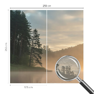 Vlies-Fototapete fürs Schlafzimmer Nebliger Morgen