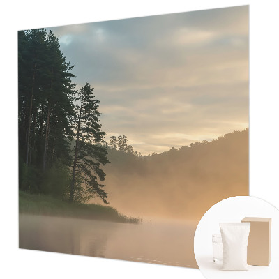 Vlies-Fototapete fürs Schlafzimmer mit dem Motiv „nebliger Morgen“